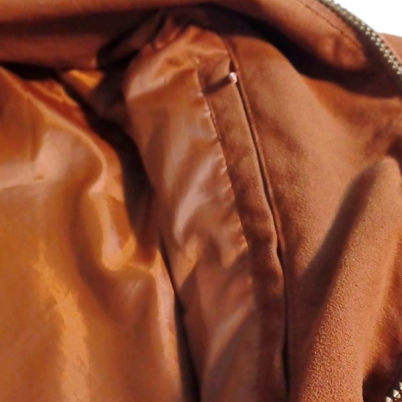 Haggars Men's Brown Suede Looking‎  Jacket XXL - Picture 7 of 13